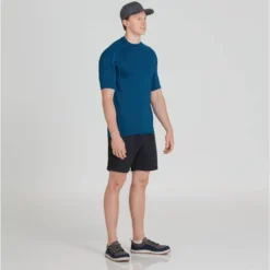 NRS Men's H2Core Rashguard Short-Sleeve Shirt