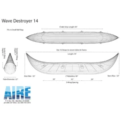 AIRE Wave Destroyer Catarafts 25 AIRE Wave Destroyer Catarafts