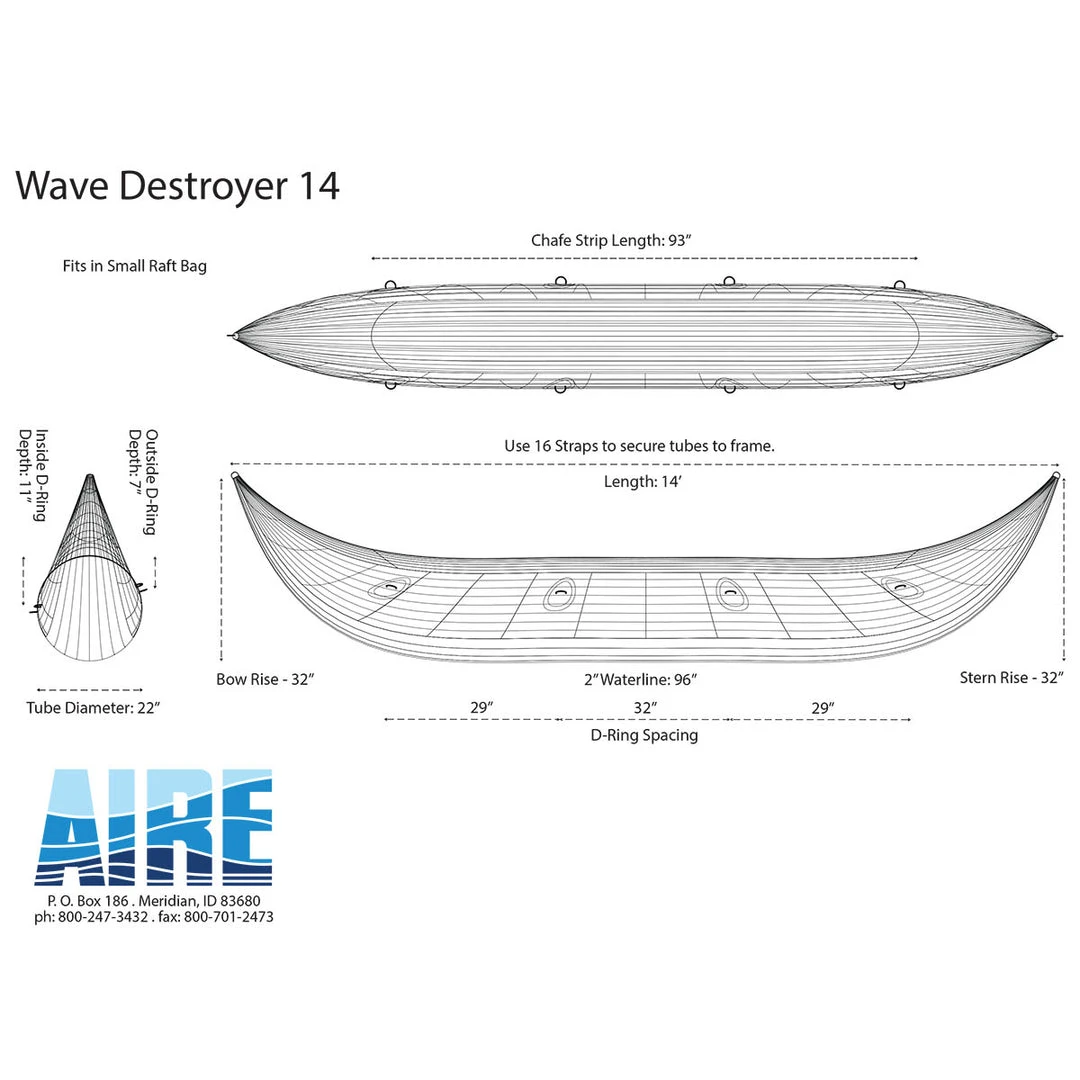 AIRE Wave Destroyer Catarafts 13 AIRE Wave Destroyer Catarafts