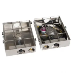Partner Steel 2-Burner 9-Inch Break Apart Stove Camp & Kitchen