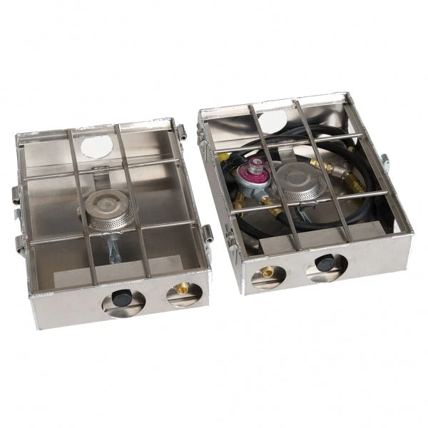Partner Steel 2-Burner 9-Inch Break Apart Stove Camp & Kitchen 2 Partner Steel 2-Burner 9-Inch Break Apart Stove Camp & Kitchen