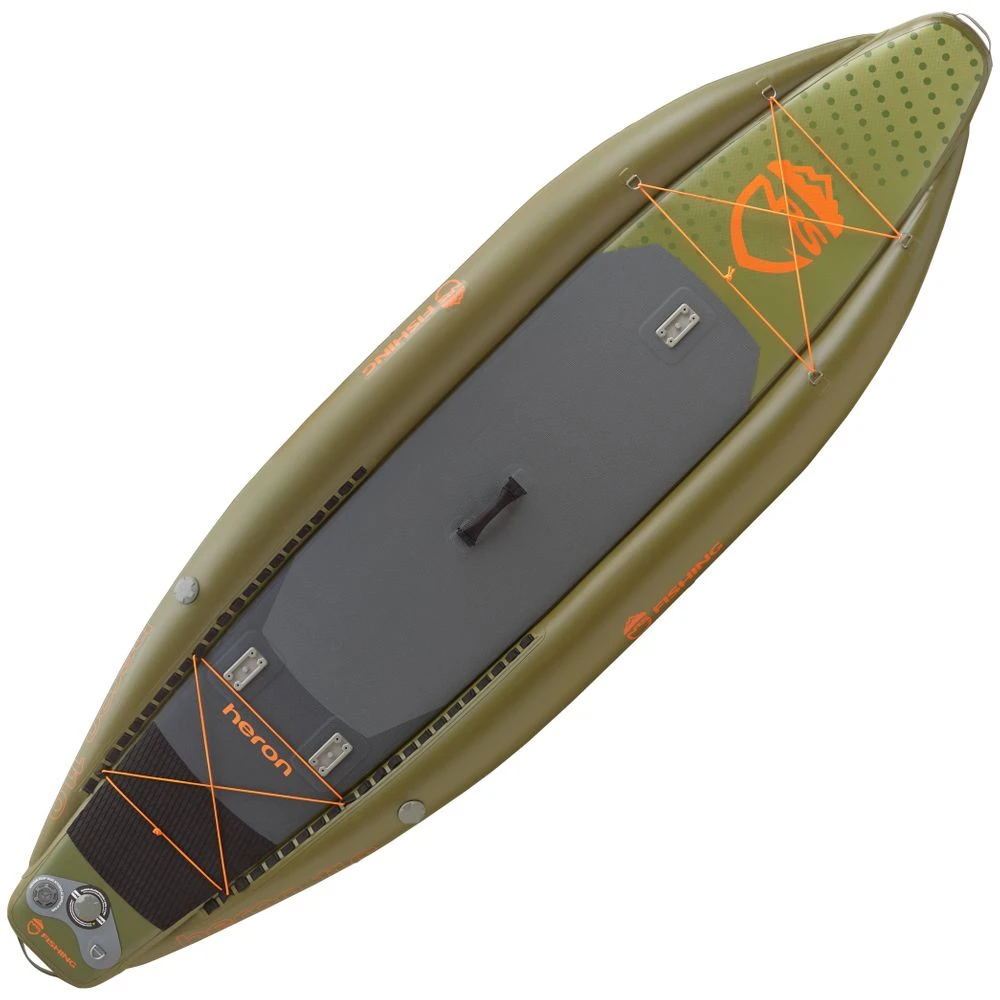 NRS Heron Fishing Inflatable 11' SUP Board Inflatable Paddle Boards 1 NRS Heron Fishing Inflatable 11' SUP Board Inflatable Paddle Boards