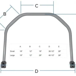 NRS U-Shaped Thigh Bar 6 NRS U-Shaped Thigh Bar