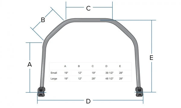 NRS U-Shaped Thigh Bar 3 NRS U-Shaped Thigh Bar