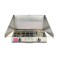 Partner Steel 2-Burner Camp Stove W/ Windscreen 5 Partner Steel 2-Burner Camp Stove W/ Windscreen