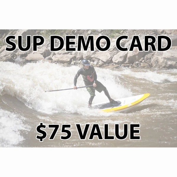 Rental Demo Card SUP 1 Rental Demo Card SUP