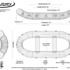 AIRE Rafts Tributary HD 16 Self Bailing Raft 7 AIRE Rafts Tributary HD 16 Self Bailing Raft