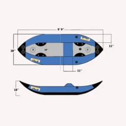 Inflatable Kayaks Valle Truckee Ducky Solo