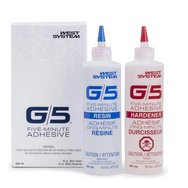 West System G/5 Five Minute Advesive 2 Pt. 1 West System G/5 Five Minute Advesive 2 Pt.