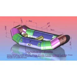 Jacks Plastic Rafts Fat Boy Raft